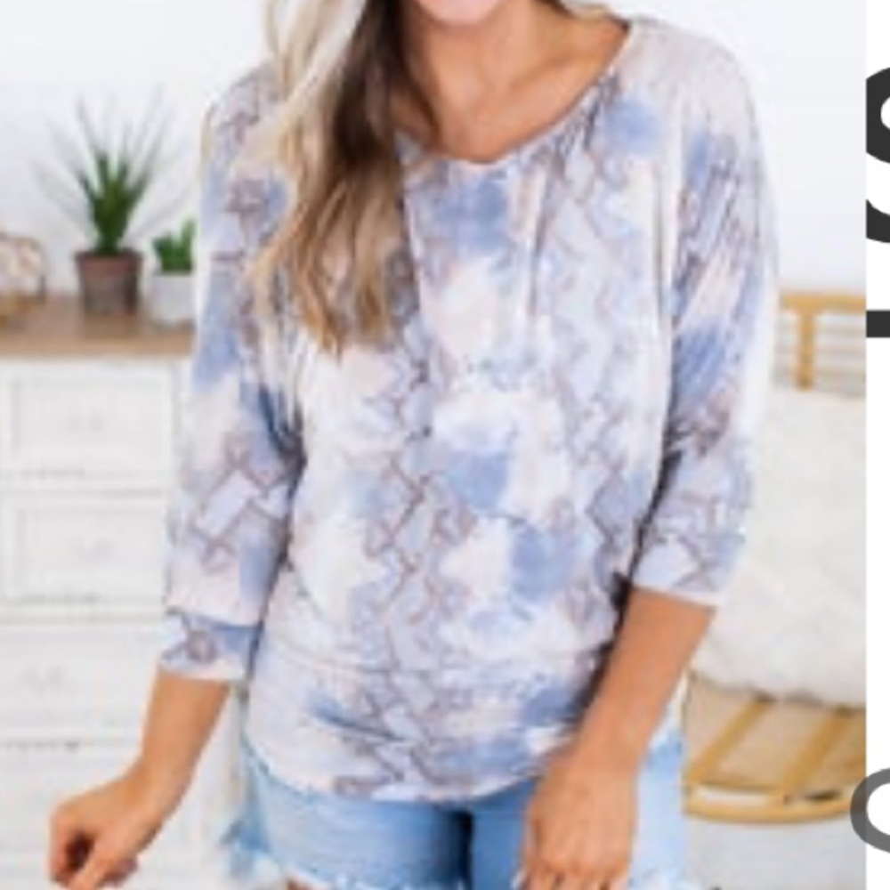 Animal print top